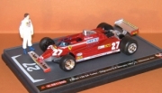 Ferrari 126 CK Turbo 1st Monaco GP with figurine  1/43