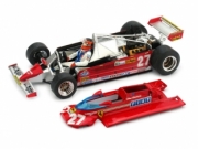 Ferrari 126 CK 1st Monaco GP (pilot with helmet)  1/43