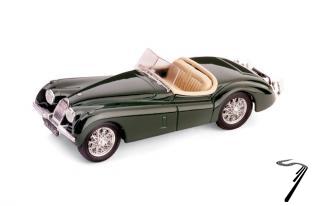 Jaguar XK 120 Spider Convertible British Green 120 Spider British Green 1/43