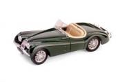 Jaguar XK 120 Spider Convertible British Green 120 Spider British Green 1/43