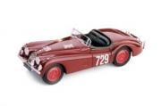 Jaguar XK 120 Spider N°729 Mille Miglia 1/43