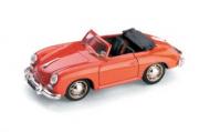 Porsche 356 Cabriolet Rouge Rouge 1/43