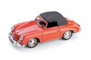 Porsche 356 rouge Rouge 1/43