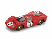 Ferrari 330P4 N&deg;3 1er 1000KM Monza  1/43
