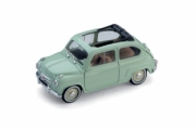 Fiat . S&eacute;rie 1 a ouverte vert clair 1/43