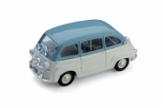 Fiat . 1 a s&eacute;rie bleu cendre / gris moyen 1/43