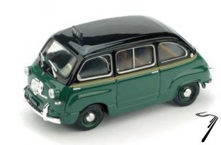 Fiat . Multipla Taxi de Turin 1/43