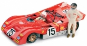 Ferrari 312 PB 1000km Monza avec 2 pilotes  1/43