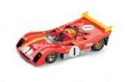 Ferrari 312 PB N&deg;1 1000Km Monza + 2 Pilotes  1/43