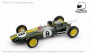 Lotus 25 1er GP Italie - avec pilote  1/43