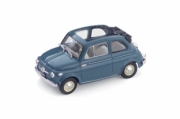 Fiat . Open Nuova 500 light blue 1/43