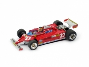 Ferrari 126 CK Turbo Monaco GP with pilot  1/43