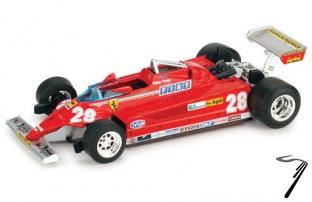 Ferrari 126 CK Turbo 4i�me GP Monaco  1/43