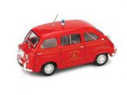 Fiat . D Multipla Pompier 1/43
