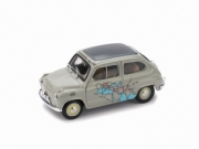 Fiat 600 Rome - Calcutta 13260 miles in 11 days  1/43