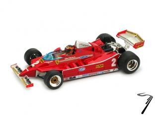 Ferrari 126C GP Imola #2 + pilote  1/43