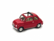 Fiat . F open roof red 1/43