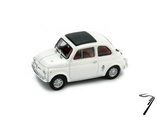 Fiat . SS Abarth white 1/43
