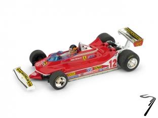 Ferrari 312 T4 1er GP USA ouest - avec pilote  1/43