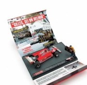 Ferrari 126 CK GP Monaco avec panneauteur  1/43