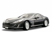 Peugeot . V12 Black 1/18