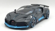 Bugatti Divo Noire / bleu 1/18