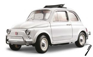 Fiat . L Toit ouvrant Couleurs Variables 1/18
