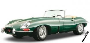Jaguar Type E Couleurs Variables Cabriolet Couleurs Variables 1/18
