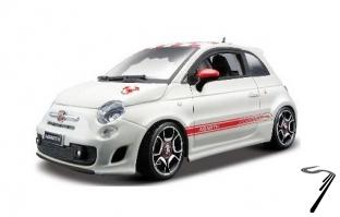 Fiat . Abarth couleurs variables 1/18