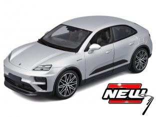 Porsche Macan Turbo Electrique Argent Turbo Electrique Argent 1/24