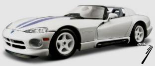 Dodge Viper RT/10 Various Colors RT/10 Various Colors 1/24
