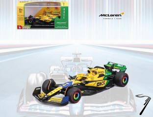 Mac Laren MCL38 - 4eme GP Monaco avec casque - dco Senna  1/43