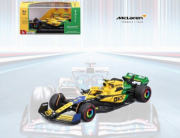 Mac Laren MCL38 - 4eme GP Monaco avec casque - déco Senna  1/43