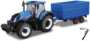 New Holland . T7.315 avec remorque 1/32