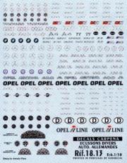 Divers Badges german Cars Badges german Cars 1/18