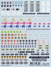 Divers Ecussons voitures anglaises Ecussons voitures anglaises 1/18