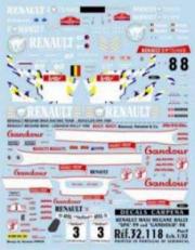 Renault Megane "Spa" & "Gandour" Rally   1/32