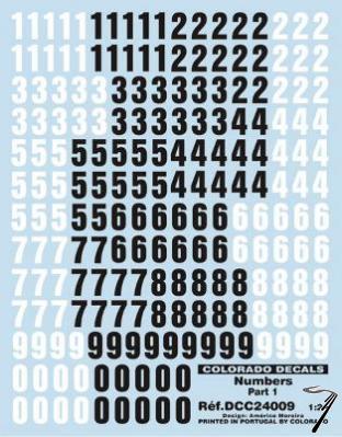 Divers Numbres White & Balck Part1 Numbres White & Balck Part1 1/24