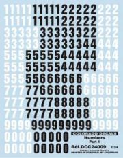Divers Numbres White & Balck Part1 Numbres White & Balck Part1 1/24