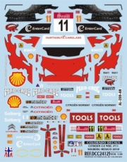 Citroen C4 #11 MEXIQUE  1/24
