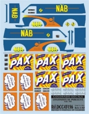 Divers . Publicit&eacute; Nab & Pax 1/43