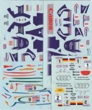 Audi R8 part2  1/43