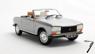 Peugeot . Cabriolet Argent 1/18