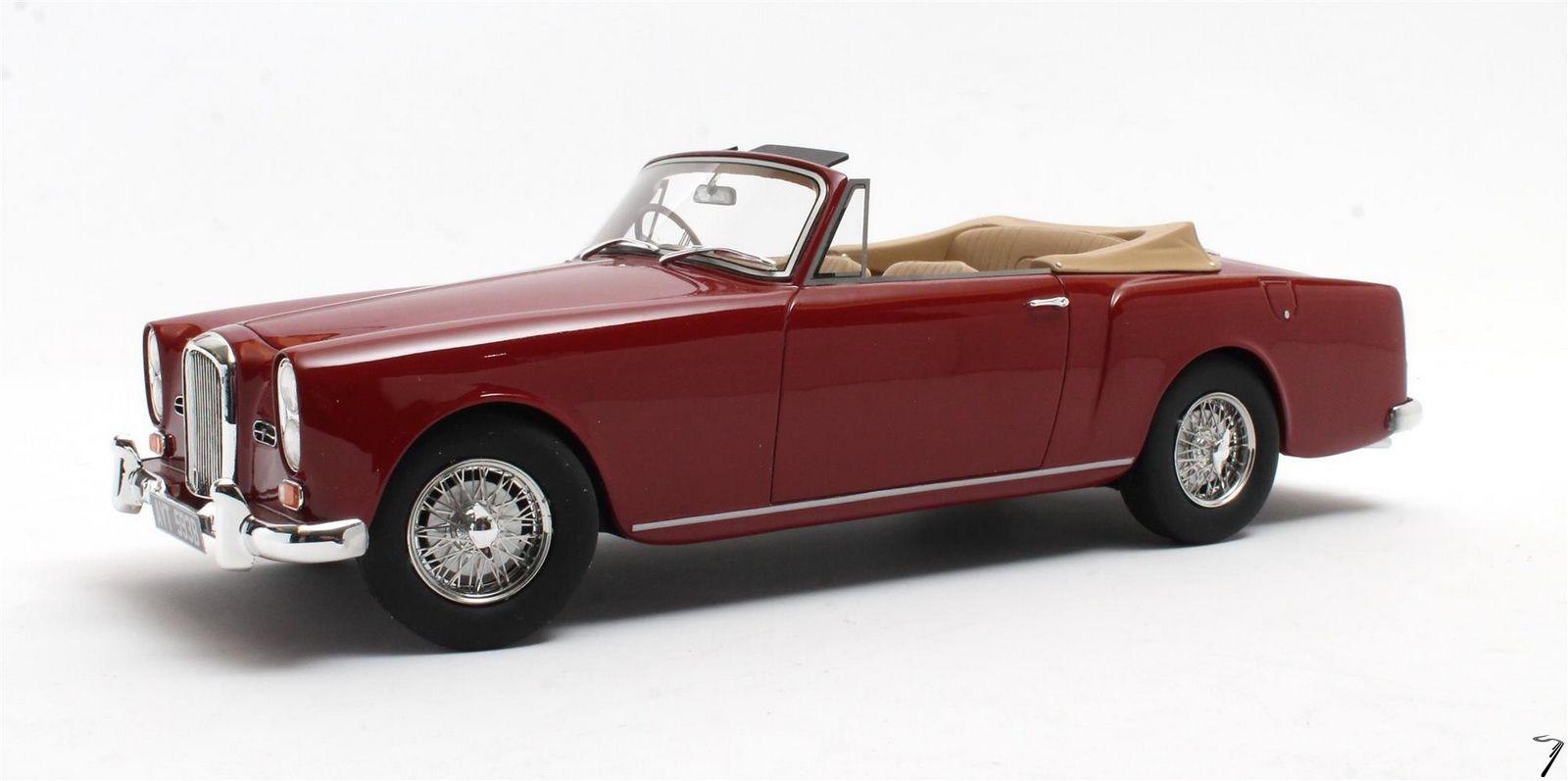 Alvis . TE21 DHC Rouge 1/18