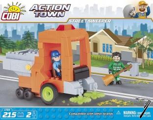 Divers . Action Town - Balayeuse - 215 pcs - 2 figurines autre
