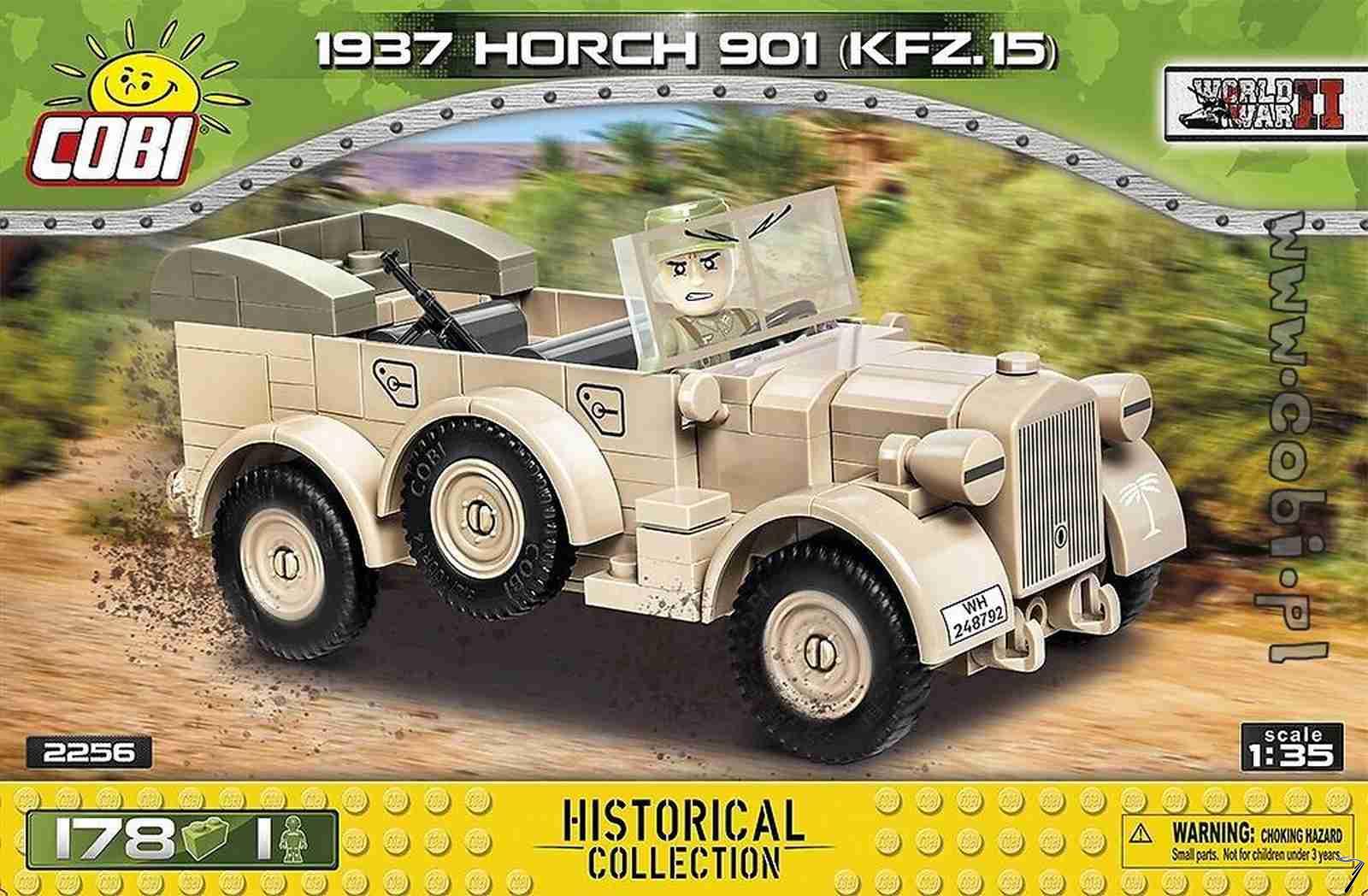 Horch . KFZ 15 - 178 pices - 1 figurine 1/35