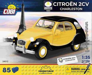 Citroen . Charleston  Jaune  Noire - 85 pices 1/35