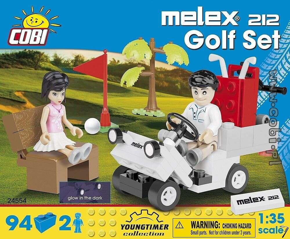 Divers . Melex 212 Golf Set - 94 pices - 2 figurines 1/35