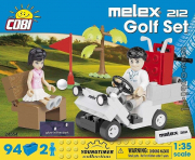Divers . Melex 212 Golf Set - 94 pièces - 2 figurines 1/35