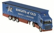 Scania . Curtainside "Knightd of old " 50th anniversary 1/64